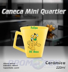 Caneca Mini Quartier 220 ml